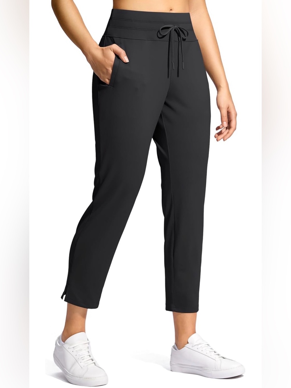 NWT YYV Pants-3 Pockets High Waisted Golf Athletic Pants Stretch Ankle Pants-XL